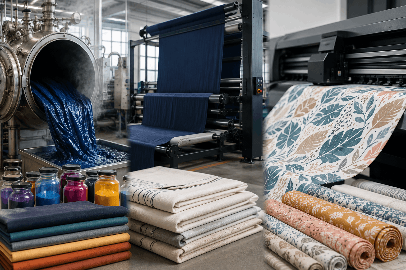 Techniques & Types of Fabric Printing and Dying