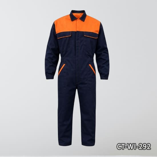 Orange Navy Safety Coveralls Manufacturer