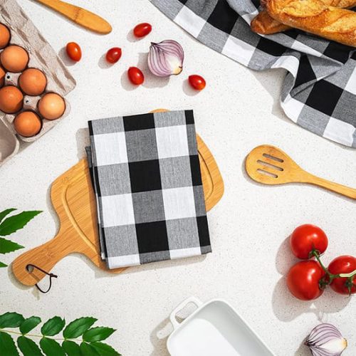 Bulk Buffalo Check Dish Towels Wholesale