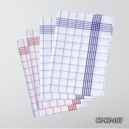 Classic Checkered Cotton Tea Towel Bulk