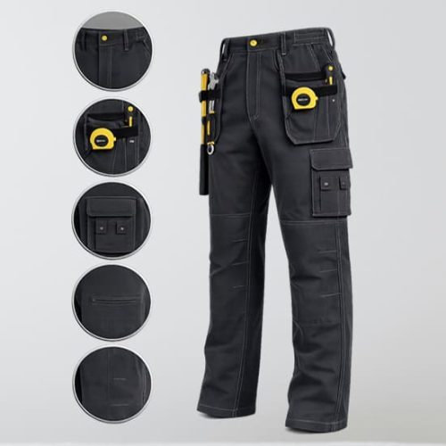 Reinforced Knee Canvas Utility Pants for Contractors Wholesale