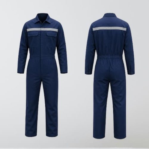 Industrial uniform coveralls wholesale supplier Pakistan bulk reflective safety workwear for manufacturing & construction workers.