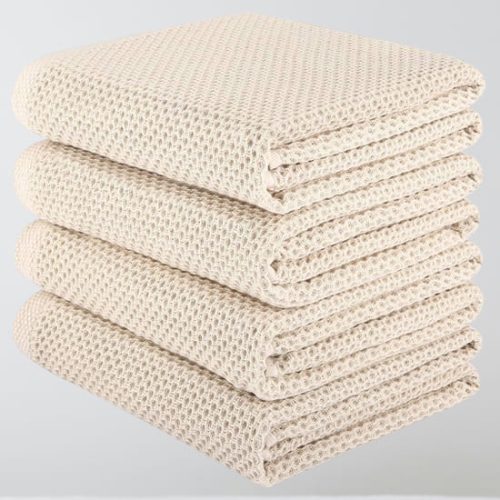 Waffle Weave Cotton Texture